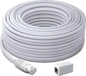 Swann Security Cat5 Ethernet Cable, NVR Extension Cord for PoE Camera, 100 Ft/30M, SWNHD-30MCAT5E