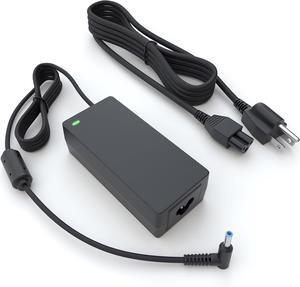 PowerSource 19.5V 65W 45W UL Listed 14Ft Long HP Smart Blue Tip AC Adapter for Many Models Including X360 Pavilion, Envy, Spectre, Elitebook, ProBook, Stream, and More Laptop Power-Supply Charger Cord