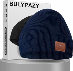 Bluetooth Hat, Beanie with Bluetooth Headphones Perfect for Outdoor Sport Skiing, Stocking Stuffers Gifts for Him/Her
