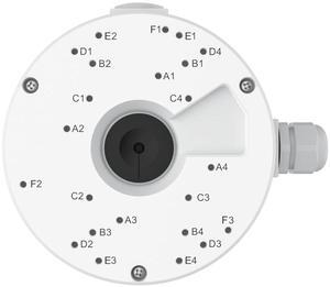 Reolink Junction Box D20 for Reolink Dome Cameras - RLC-520A, RLC-820A, RLC-1224A, E1 Outdoor Series, RLC-823A 16X, RLC-843A, Duo 2V PoE, Duo 3V PoE