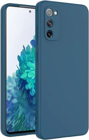 for Samsung Galaxy A03S Case (EU Global Version) Dark Blue, Scratch Resistant with Soft Touch, Slim Thin Phone Cover for Samsung Galaxy A03S