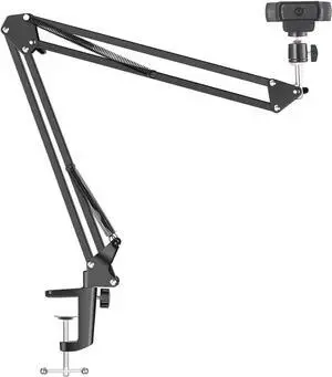 Anivia Webcam Stand, Webcam Clamp Mount Suspension Scissor Tripod Stand Holder Camera arm for Webcam