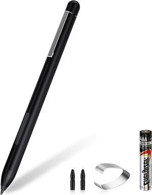 Stylus Pen for Microsoft Surface Pro 11/10/9/8/X/7+/7/6/5/4/3/Surface 3, Surface Go 4/3/2/1, Surface Laptop/Studio/Book 5/4/3/2/1 with Palm Rejection, 1024 Levels Pressure, 2500h Working Hours