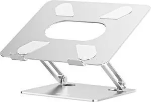 Laptop Stand, BoYata Laptop Holder, Multi-Angle Stand with Heat-Vent to Elevate Laptop, Adjustable Notebook Sand for Laptop (4-17 inch) Compatible for MacBook Pro/Air, Surface Laptop and so on