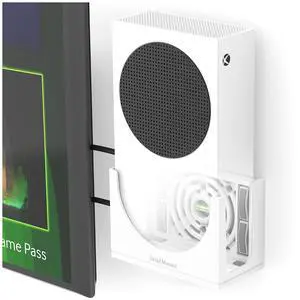 TotalMount  Wall Mount  Mounts Xbox Series S on a Wall by Your TV (White)