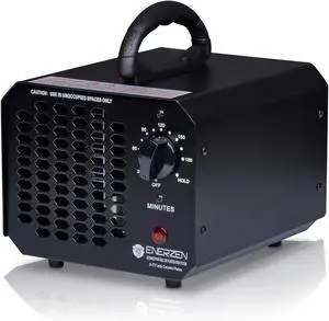Enerzen Ozone Generator 60,000mg Industrial O3 Air Purifier Deodorizer (60,000mg - Black)