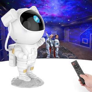 SFOUR Astronaut Galaxy Projector Night LightLights for Bedroom,Kids Room Decor Aesthetic, Adjustable Head Angle,Gift for Kids Adults Home Party Ceiling DecorChristmas Gift