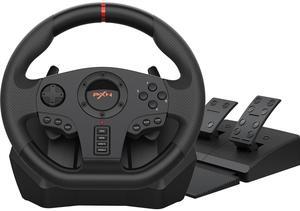 PC Racing Wheel Steering Wheel PXN V900 Driving Simulator 270°/900° Rotation christmas gift Gaming Steering Wheel with Pedals for PC,PS4,PS3,Xbox Series X|S, Xbox One