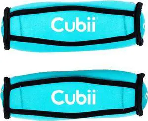Cubii Comfii - Set of Two 2lb Soft Dumbbell Set Hand Weights Set for Womern, Men and Seniors