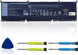 86Wh 69KF2 Battery Replacement for Dell G7 15 7500 G15 5510 5511 5515 5520 5521 XPS 15 9500 9510 9520 Precision 5550 5560 5570 Alienware M15 R3 R4 M17 R3 R4 Inspiron 7510 7610 7620 P87F P91F