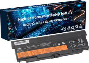 9 Cell 57++ New Battery Replacement for Lenovo ThinkPad T440P T540P W540 W541 L440 L540 45N1152 45N1153 0C52864 11.1V 8960mAH1