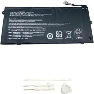 AP13J3K AP13J4K Laptop Battery Replacement for Acer Chromebook 11.6" 11 C740 C720 C720P Series KT.00304.001 KT.00303.001 3ICP5/65/88 11.25V 45Wh