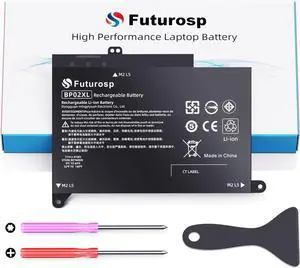 BP02XL 849909-850 Laptop Battery Replacement for HP Pavilion 15T-AU100 15T-AU000 15-AU123CL 15-AU063CL 15-AU063NR 15-AU062NR 15-AU018WM 15-AU010WM 15-AU057CL 15-AU030WM 15-AW002LA 15-AW053NR