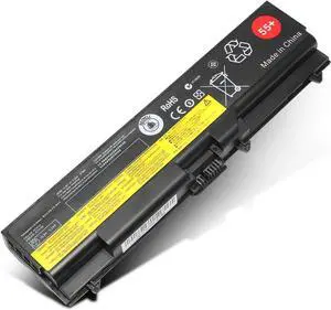 10.8v 57wh 55+ T410 SL410 0A36303 New Replacement Laptop Battery for Lenovo ThinkPad T510 T520 W510 W520 L412 L420 L512 SL510; P/N 42T4799 42T4751 42T4235 42T4753 42T4796, 6-Cells