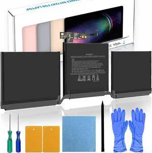 Battery A1713 for MacBook Pro 13 Inch A1708 Late 2016 Mid 2017 EMC 2978 3164, Replacement Battery A2171 for MacBook Pro 13 Inch A2159 (2019) A2289 (2020) A2338 (2020)