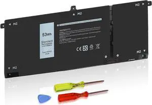 H5CKD Laptop Battery for Dell inspiron 7300 7306 7405 7500 2-in-1 7506 5501 5502 5300 5301 5400 5401 5402 5406 5408 5508 5409 5509 Latitude 3410 3510 vostro 5300 5301 5401 5501 9077G TXD03 7T8CD