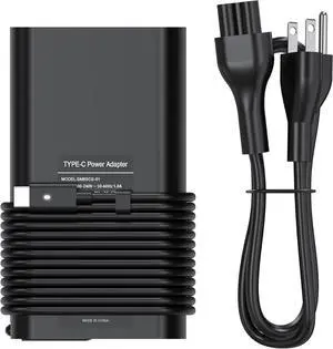 USB C 65W Laptop Charger for Dell Latitude 5285 5289 5290 7212 7275 7285 7290 7390 7420 Dell XPS 13 9350 9360 9365 9370 9380 Chromebook 3100 3400 5190 LA65NM190 HA65NM190 DA65NM190 Power Supply