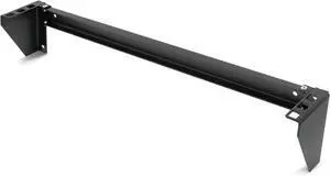 Tecmojo 1U Foldable Vertical Rack and Wall Mountable Patch Panel Bracket for 19" Server and Data Equipment