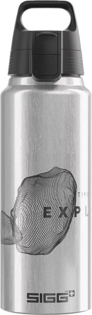 SIGG - Aluminum Water Bottle - WMB Pathfinder Aluminium - Climate Neutral Certified - Leakproof - Lightweight - BPA Free - Black - 34 Oz