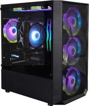 HyperRage Gaming PC - AMD Ryzen 5 5600X (3.7GHz), AMD Radeon RX 6650 XT, DDR4-3200 RGB 16GB, 1TB NVMe M.2 SSD, Windows 11, WiFi, Xtreme VR