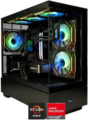 Hyper Cyber Rage Y Liquid Cool Gaming Desktop - AMD Ryzen 7 7800X3D, AMD Radeon RX 7900XTX 24GB, 64GB DDR5, 2TB SSD, Windows 11, WiFi, Xtreme VR