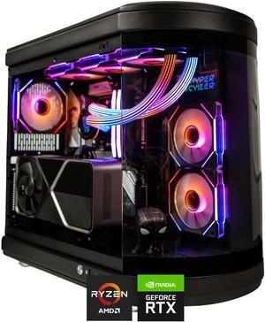 Hyper Cyber Ultra Y Liquid Cool Gaming Desktop - AMD Ryzen 7 9800X3D, Nvidia GeForce RTX 5080 16GB, 64GB DDR5, 2TB SSD, Windows 11, WiFi, Xtreme VR