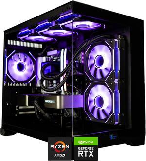 Hyper Cyber Rage Q Liquid Cool Gaming Desktop - AMD Ryzen 5 7600X, NVIDIA GeForce RTX 3070 8GB, DDR5-6400 RGB 16GB, 1TB NVMe M.2 SSD, Windows 11, WiFi, Xtreme VR