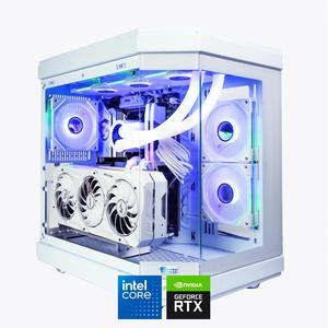 HYPER CYBER Ultra X Gaming PC Desktop Computer Intel Core i7-14700K, NVIDIA GeForce RTX 3090, 32GB DDR5, 2TB SSD, Windows 11 Home, VR Ready, RGB Lighting, WiFi, Ready to Use
