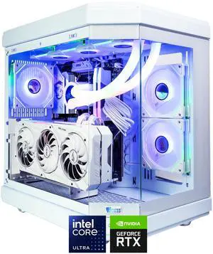 HYPER CYBER Ultra X Gaming PC Desktop Computer Intel Core Ultra 9 285k Nvidia GeForce RTX 5070 32GB DDR5|2TB SSD