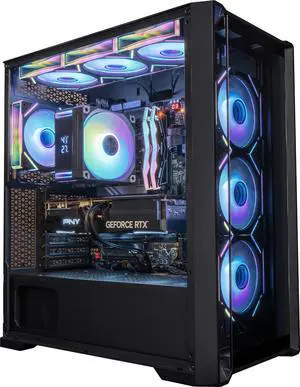 Hyper Cyber NOVA Gaming Desktop AMD Ryzen 7 7800X3D, NVIDIA GeForce RTX 5090, 64GB DDR5, 4TB SSD, Windows 11 Home, RGB Lighting, WiFi, Ready to Use