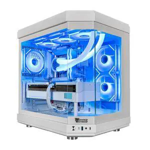 Hyper Cyber ULTRA WHITE Gaming Desktop AMD Ryzen 9 9950X3D, NVIDIA GeForce RTX 5070 TI, 64GB DDR5, 2TB SSD, Windows 11 Home, VR Ready, RGB Lighting, WiFi, Ready to Use, Custom Cooler Display. Hyper Cyber ULTRA WHITE Gaming Desktop AMD Ryzen 9 9950X3D, NVIDIA GeForce RTX 5070 TI, 64GB DDR5, 2TB SSD, Windows 11 Home, VR Ready, RGB Lighting, WiFi, Ready to Use, Custom Cooler Display.
