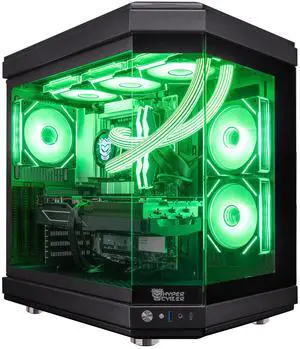 Hyper Cyber ULTRA BLACK Gaming Desktop AMD Ryzen 9 9950X3D, NVIDIA GeForce RTX 5090, 64GB DDR5, 4TB SSD, Windows 11 Home, RGB Lighting, WiFi, Ready to Use, Custom Cooler Display Hyper Cyber ULTRA BLACK Gaming Desktop AMD Ryzen 9 9950X3D, NVIDIA GeForce RTX 5090, 64GB DDR5, 4TB SSD, Windows 11 Home, RGB Lighting, WiFi, Ready to Use, Custom Cooler Display