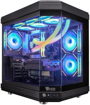 Hyper Cyber ULTRA BLACK Gaming Desktop AMD Ryzen 7 9800X3D, NVIDIA GeForce RTX 5070 TI, 32GB DDR5, 1TB SSD, Windows 11 Home, RGB Lighting, WiFi, Ready to Use Hyper Cyber ULTRA BLACK Gaming Desktop AMD Ryzen 7 9800X3D, NVIDIA GeForce RTX 5070 TI, 32GB DDR5, 1TB SSD, Windows 11 Home, RGB Lighting, WiFi, Ready to Use