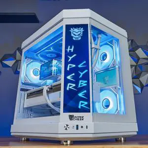 Hyper Cyber FrostStrike Ryzen CPU | GeForce GPU | Side Panel Custom Display | Internal LCD Screen | Cooler Display | Gaming PC AMD Ryzen 9 9950X3D NVIDIA GeForce RTX 5090 White Hyper Cyber FrostStrike Ryzen CPU | GeForce GPU | Side Panel Custom Display | Internal LCD Screen | Cooler Display | Gaming PC AMD Ryzen 9 9950X3D NVIDIA GeForce RTX 5090 White