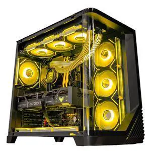 Hyper Cyber Project - 026 Ryzen CPU | GeForce GPU | Custom Cooler Display | Gaming PC AMD Ryzen 7 7800X3D NVIDIA GeForce RTX 5080