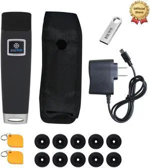 JWM Guard Tour Patrol System, 125kHz RFID Security Guard Equipment with LCD Screen, Professional Guard Monitoring Attendance System, Free Software