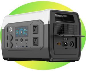 CTOLITY 1000W 1500W 2000W Portable Power Station, Peak 3000W Solar Generator, Full Charge in 1 hour, 1024wh LiFePO4 Battery for Home Backup, Power Outages, and Outdoor Camping