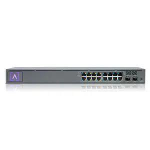 Alta Labs S16-POE Cloud-Managed PoE+ Switch w/ 16 Gigabit Ethernet Ports and 2 SFP Ports, Power Over Ethernet on 8 Ports, 120W PoE Budget, 2 SFP Ports Support Up to 1 Gbps Fiber or Copper Connections Alta Labs S16-POE Cloud-Managed PoE+ Switch w/ 16 Gigabit Ethernet Ports and 2 SFP Ports, Power Over Ethernet on 8 Ports, 120W PoE Budget, 2 SFP Ports Support Up to 1 Gbps Fiber or Copper Connections