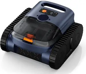 Cordless Pool Vacuum Robot with Wall & Waterline Cleaning,180 Mins Runtime, Smart Navigation, Robotic Pool Cleaner for Inground & Above Ground Pools up to 2100 Sq.ft