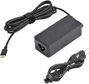 Dgkeyh Suitable for Lenovo HP Asus Acer Dell and other 45W Type-C laptop charger Adapter  5V3A 9V3A 12V3A 15V3A 20V2.25A Interface USB-C Type-C High Efficiency Low Temperature Faster and Safer Chargin