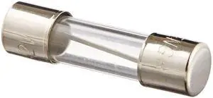 Mersen GGX Glass Electronic Fuse, 32V, 15 Ampere, 1/4" Diameter x 1" Length