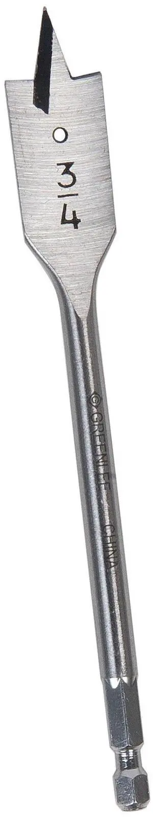 Greenlee 33A-3/4 Spade Bit, 6-1/4-Inch Length, 3/4-Inch