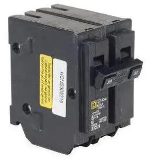 Schneider Electric 120/240-Volt 30-Amp HOM230 Miniature Circuit Breaker 120/240V 30A, Black