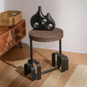 Expobazaar Wood & Iron End table