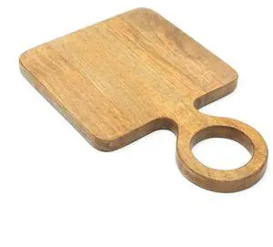 Expobazaar Cheese Board / Cutting Board  Square Handcrafted from Premium Mango Wood