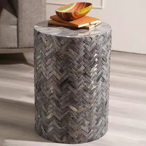 ExpoBazaar D-Mate Pattern Stool For Living Room/Table