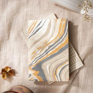 ExpoBazaar Soft Cover Orange/Brown Note Book - Pack of 5