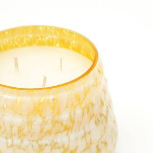 ExpoBazaar Pastel Whisper Scented Wax Candle  Yellow | Elegant & Aromatic Candle for Home & Office | Long-Lasting Burn & Soothing Fragrance | Perfect for Relaxation, Décor & Gifting