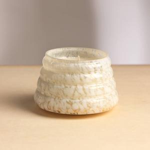 ExpoBazaar Pastel Whisper Scented Wax Candle  White | Elegant & Aromatic Candle for Home & Office | Long-Lasting Burn & Soothing Fragrance | Perfect for Relaxation, Décor & Gifting