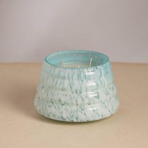 ExpoBazaar Pastel Whisper Scented Wax Candle  Blue | Elegant & Aromatic Candle for Home & Office | Long-Lasting Burn & Soothing Fragrance | Perfect for Relaxation, Décor & Gifting